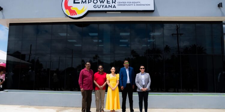 First Lady Commissions Groundbreaking Business Centre for Persons with Disabilities in Region Six