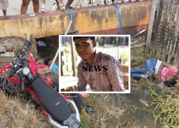 BREAKING || One Dead, Two Critical Following Corentyne Motorcycle Crash