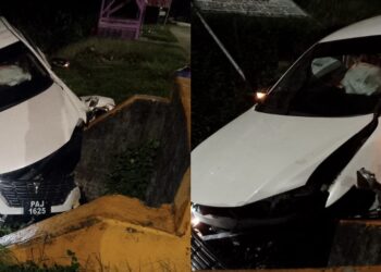 Four Injured in Late-Night Crash at Berbice River Bridge Access Road