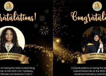 Guyana Dominates CSEC  & CAPE as Queens College Duo Tops Caribbean