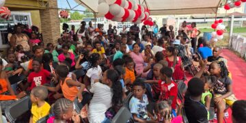 Overseas Based Guyanese Family Brings Joy to Over 300 Kids on the Corentyne